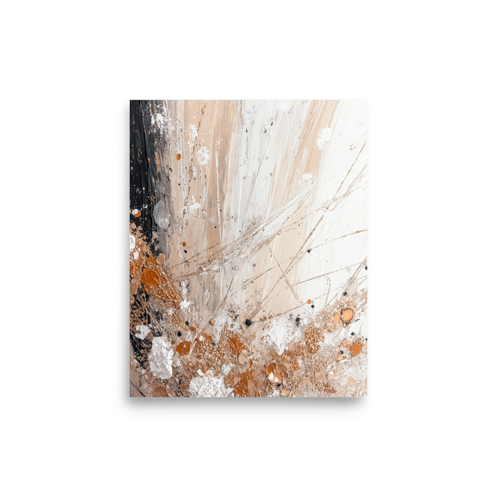 Japandi abstract wall art