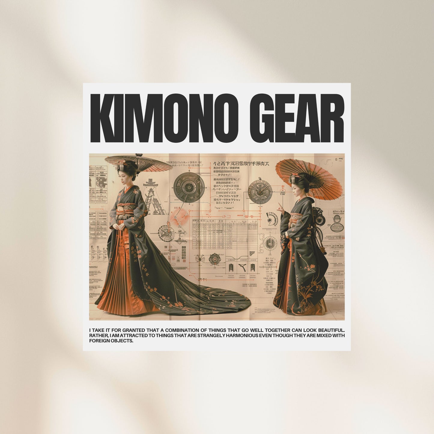 1 KIMONO GEAR poster