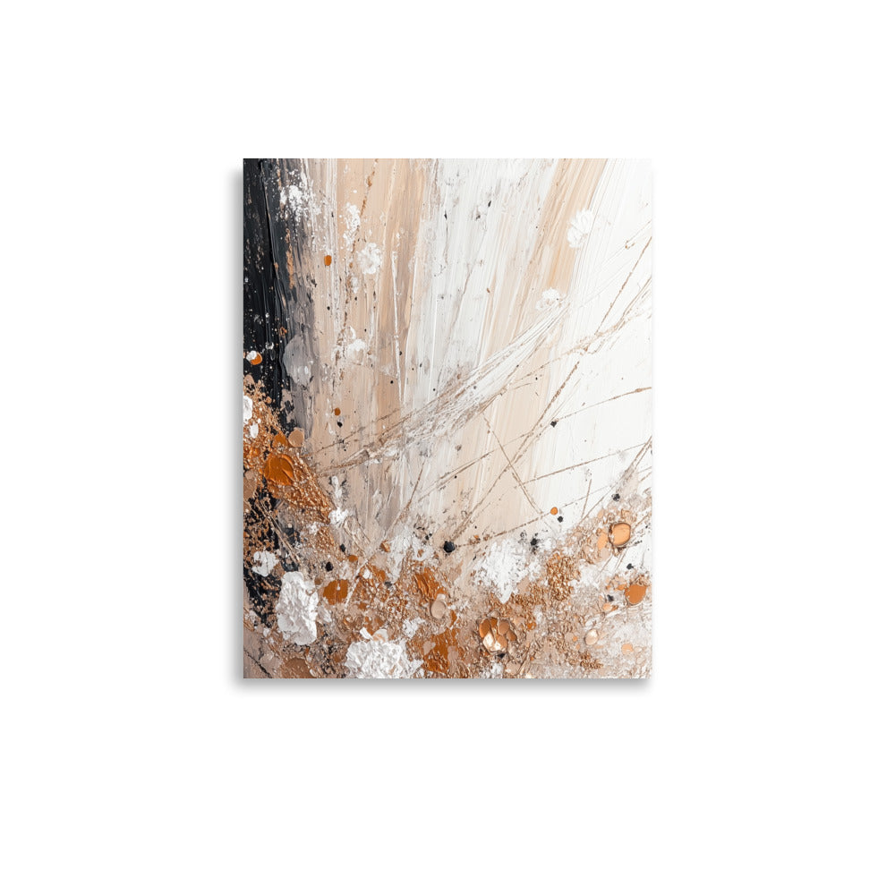 Japandi abstract wall art