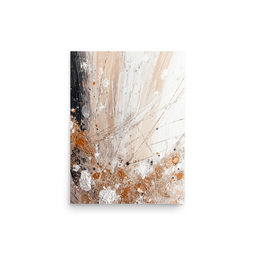 Japandi abstract wall art
