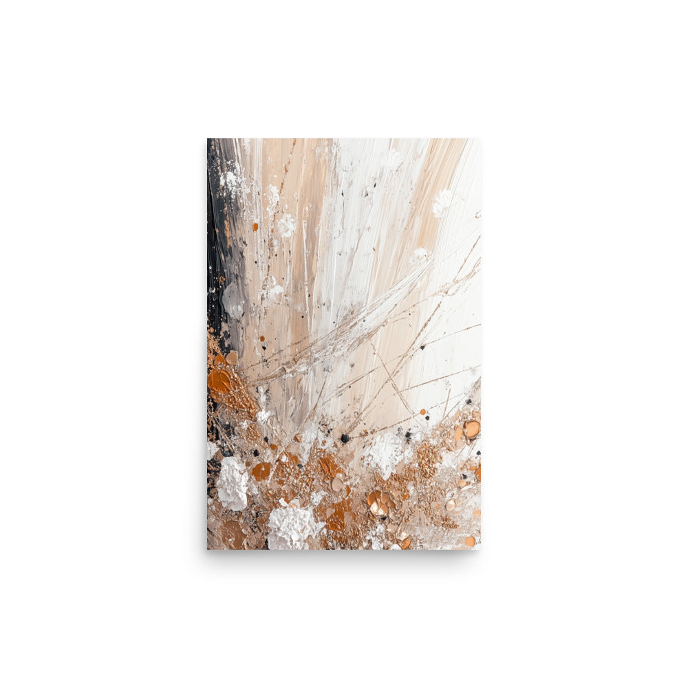 Japandi abstract wall art