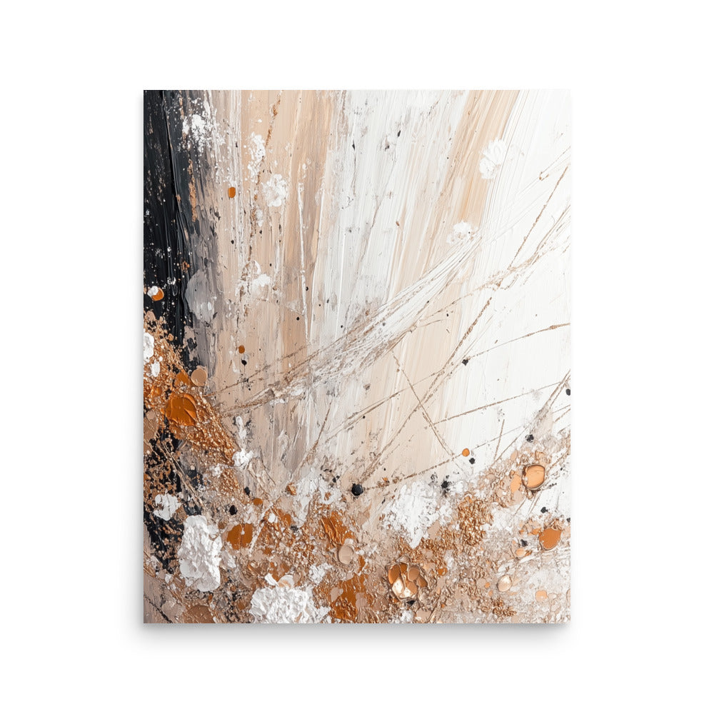 Japandi abstract wall art