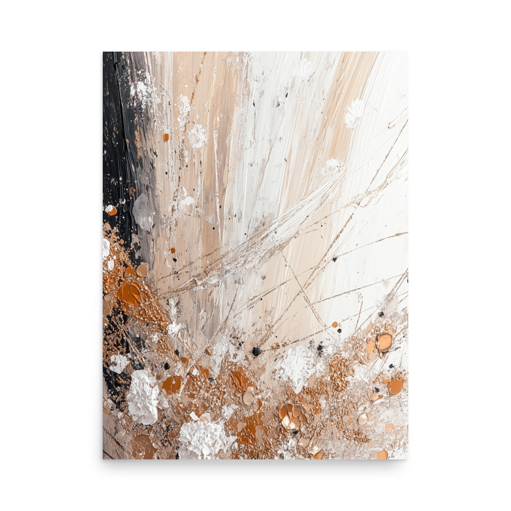 Japandi abstract wall art