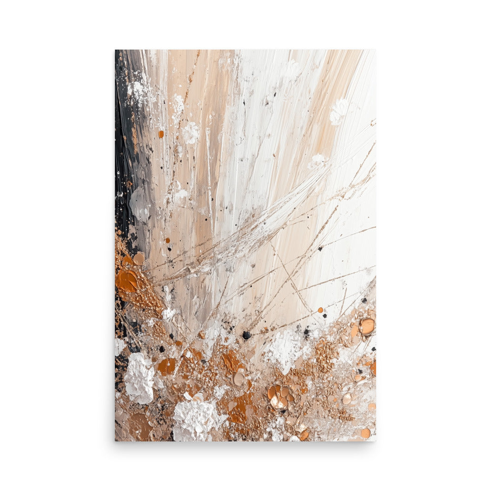 Japandi abstract wall art