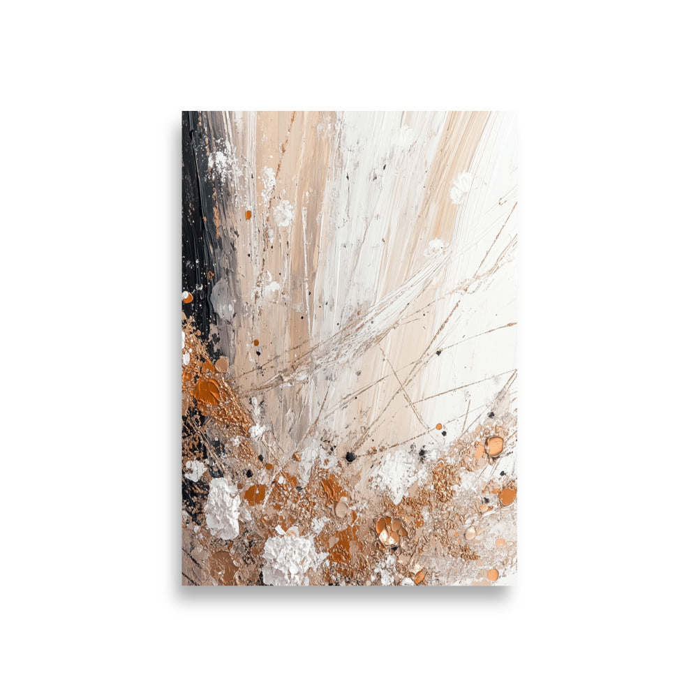 Japandi abstract wall art