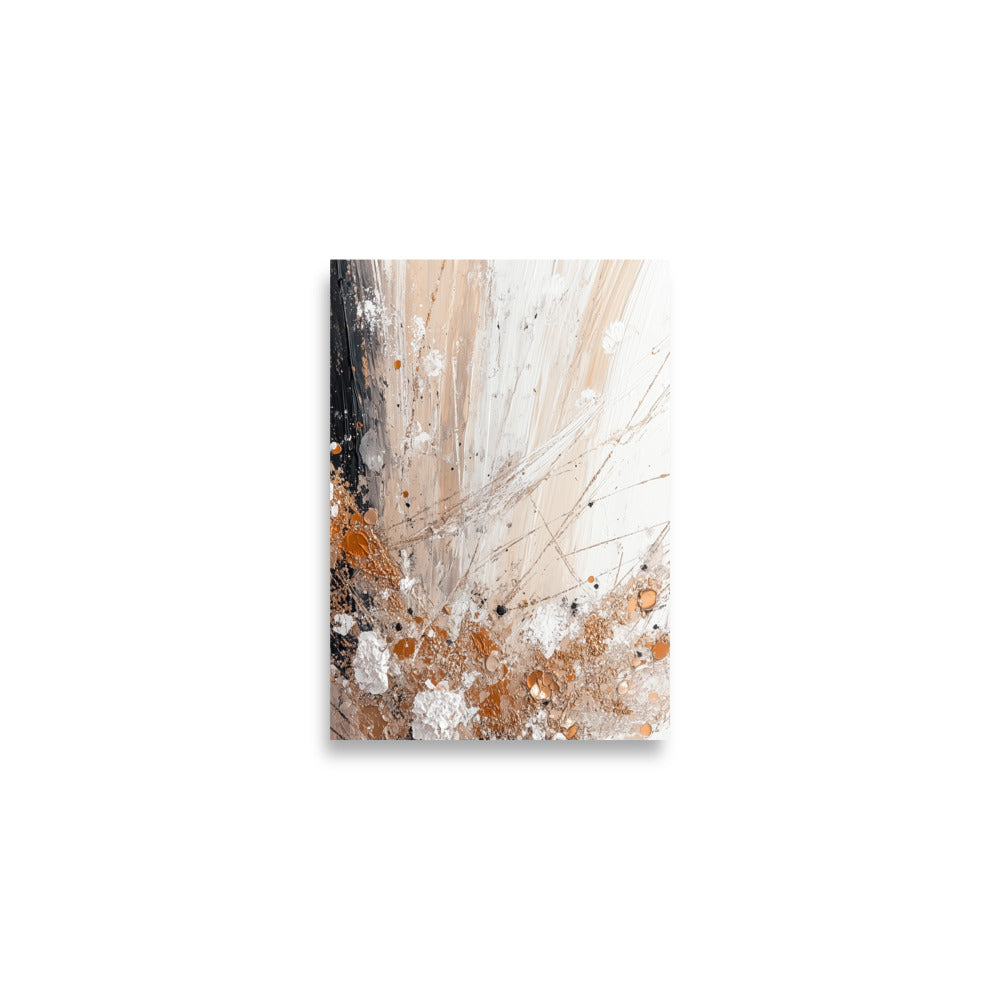 Japandi abstract wall art